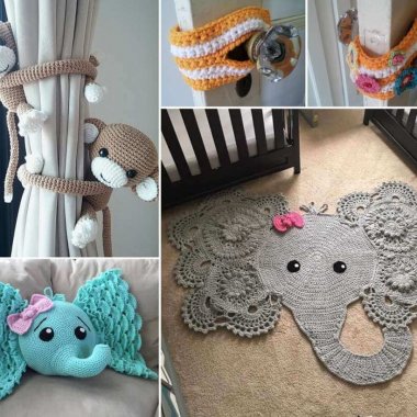 10 Super Cute Ideas to Decorate Your Kids' Room with Crochet fi