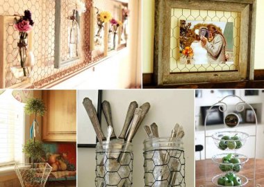 15 Creative Projects Made with Chicken Wire fi