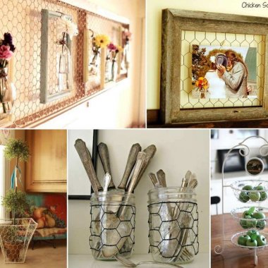 15 Creative Projects Made with Chicken Wire fi