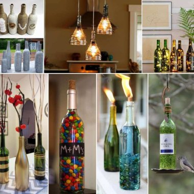 26 Creative Wine Bottle Crafts for You to Try fi