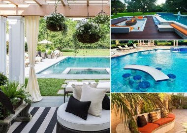 Add a Cozy Seating Area to Your Swimming Pool fi