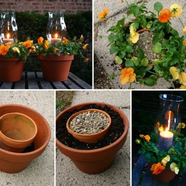 These Potted Candle Planters are So Beautiful fi