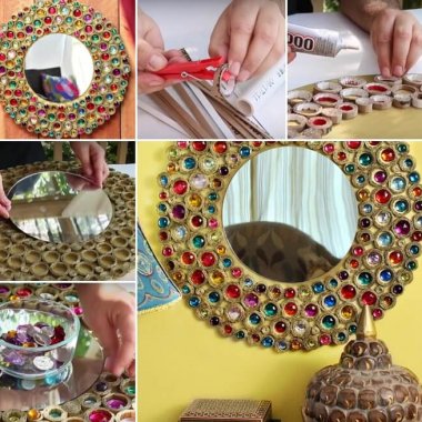 this-cardboard-mirror-frame-in-boho-style-is-just-superb-fi