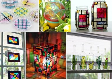 18-super-creative-faux-stained-glass-diy-projects-fi