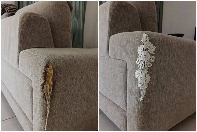 Repair Your Torn Or Cat Scratched Couch, How To Fix Ripped Sofa Cover