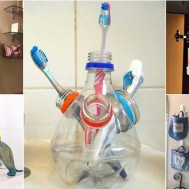 10 Cool DIY Toothbrush Holders for Your Bathroom fi