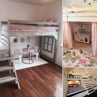 10 Creative Ways to Decorate Under a Loft Bed fi
