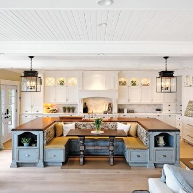 10 Stylish Ways to Add a Dining Area to Your Kitchen fi
