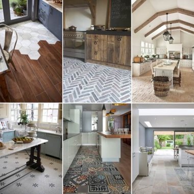 30 Wonderful Kitchen Flooring Ideas You Will Admire a