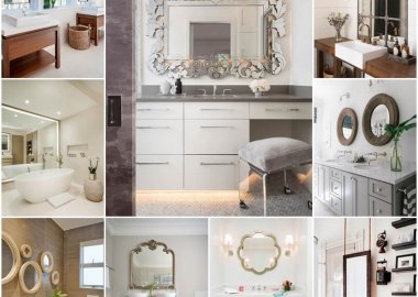 38 Wonderful Bathroom Mirror Designs fi