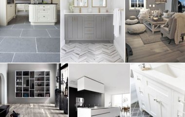 Gorgeous Gray Floors That Look So Classy fi
