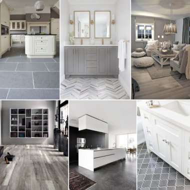 Gorgeous Gray Floors That Look So Classy fi