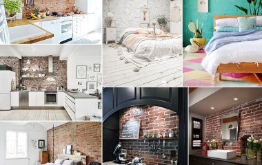 These Brick Accent Walls will Leave You Inspired fi