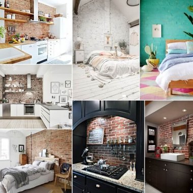 These Brick Accent Walls will Leave You Inspired fi