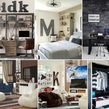 Wonderful Ideas for Decor and Organization of a Teen Boy Room fi