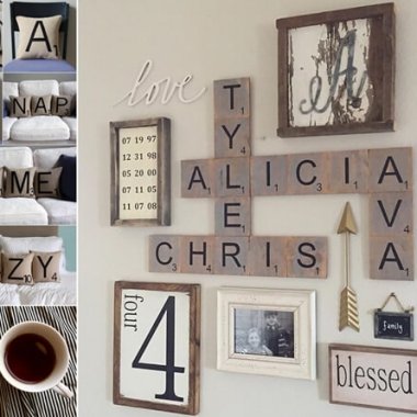 10 Creative Scrabble Inspired Home Decor Ideas fi