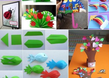10 Easy Paper Crafts to Try with Kids fi