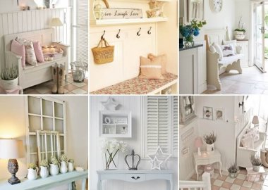 25 Ways To Design a Shabby Chic Hallway fi