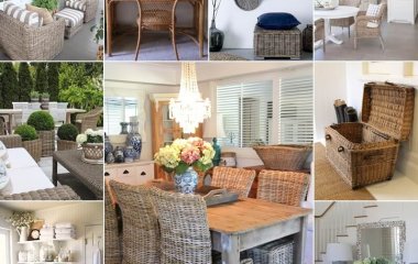 37 Lovely Ways to Decorate with Wicker fi