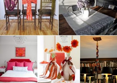 Cool Ways to Decorate Your Home with Scarves fi