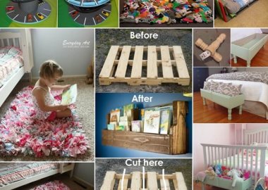 10 Fun Projects for Kids' Room from Recycled Objects fi