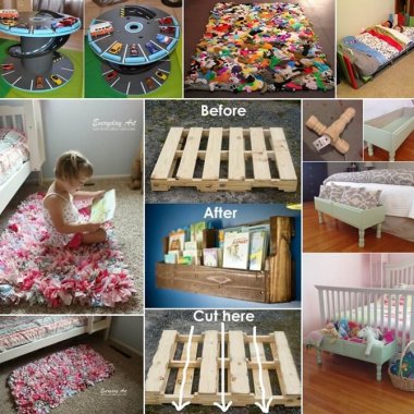 10 Fun Projects for Kids' Room from Recycled Objects fi