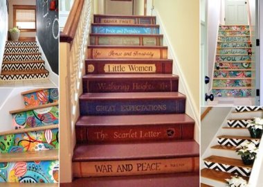 10 Super Cool Ways to Paint Your Stairs fi