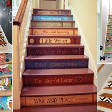 10 Super Cool Ways to Paint Your Stairs fi