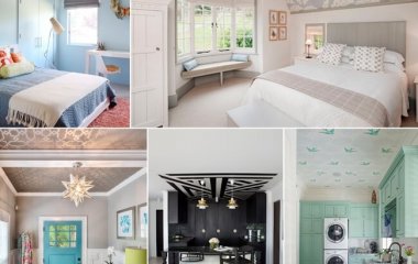 11 Reasons to Use Wallpaper on a Ceiling fi