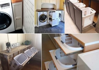 13 Clever Pull Out Laundry Storage and Organization Ideas fi