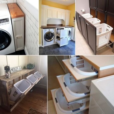 13 Clever Pull Out Laundry Storage and Organization Ideas fi