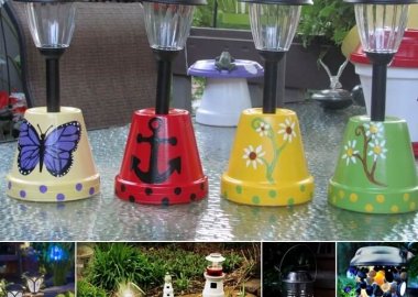 13 DIY Solar Lamp Ideas for Your Garden fi