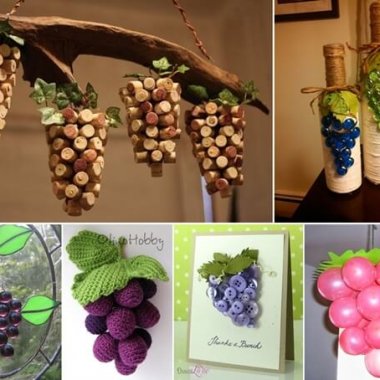 13 Super Cool Grape Crafts to Make This Spring fi