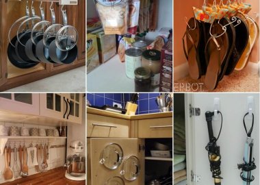 15 Clever Ways to Organize with Hooks fi