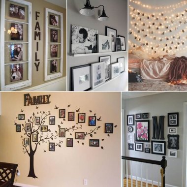 Design A Photo Wall to Revive Your Memories Everyday fi