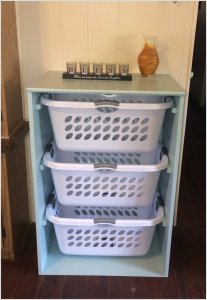Organize Your Home with Plastic Bins and Baskets