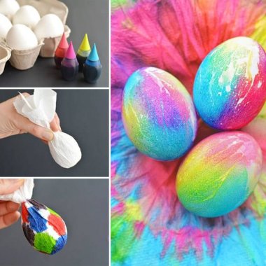 These Tie Dye Easter Eggs are Simply Wonderful fi