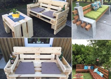 10 Cool DIY Outdoor Couch Ideas fi