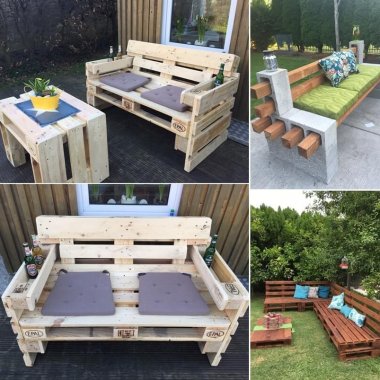 10 Cool DIY Outdoor Couch Ideas fi