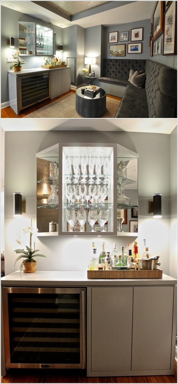 10 Cool and Creative Home Bar Lighting Ideas