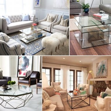 30 Gorgeous Glass Coffee Table Designs fi