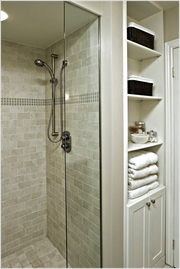10 Clever Ways to Store Towels Near The Shower Enclosure