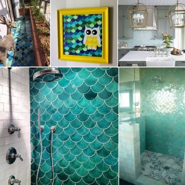 12 Wonderful Fish Scale Decor Ideas fi