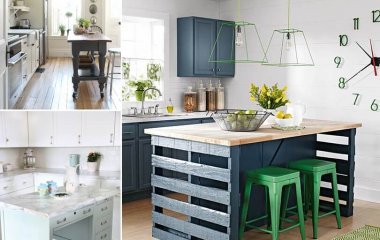 Alternative Kitchen Islands Created from Recycled Stuff fi