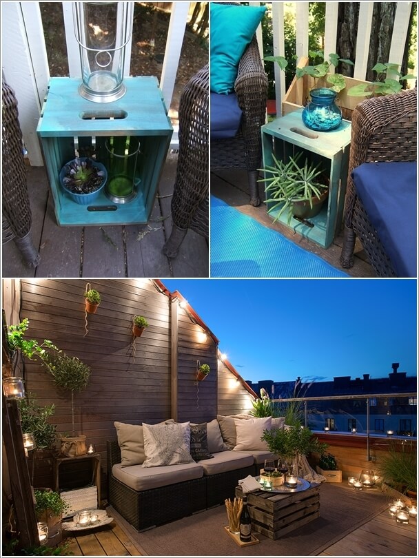 DIY Balcony Tables That You Will Admire