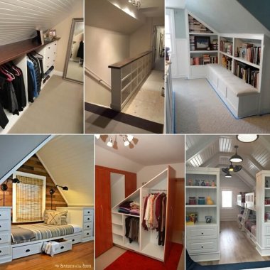 Clever Ways to Add Storage to an Attic fi