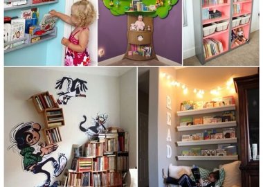 Creative Bookcase Ideas for Your Little Readers fi