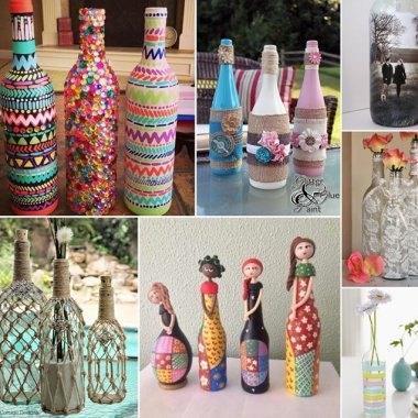 Creative Ways to Decorate Glass Bottles fi