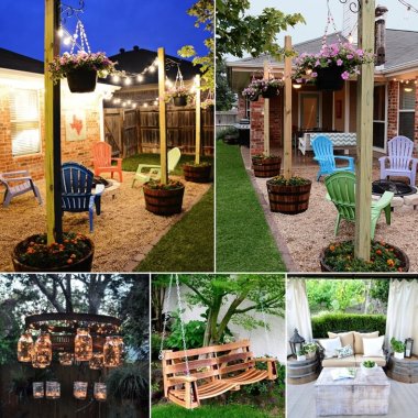 Decorate Your Home's Outdoor Area with Wine Barrels fi