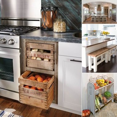 Decorate Your Kitchen in Charming Farmhouse Style fi